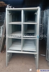 Shoring Frame Systems. Galvanized space frame scaffolding