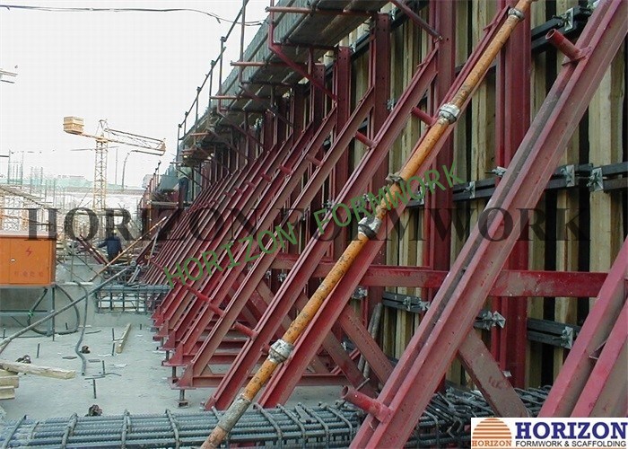 Vertical formwork systems, vertical shuttering for buildings construction