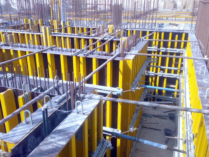 Vertical formwork systems, vertical shuttering for buildings construction