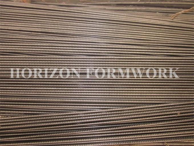 High tension screwed Tie rod for concrete formwork, cold rolled & hot