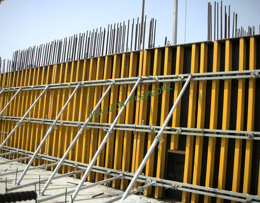 Vertical formwork systems, vertical shuttering for buildings construction