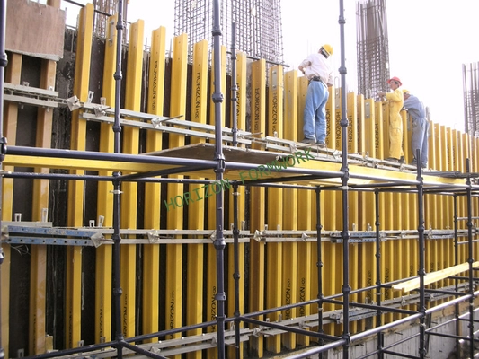 Vertical formwork systems, vertical shuttering for buildings construction