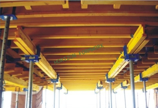 Table formwork,slab formwork,horizontal formwork. Concrete slab formwork