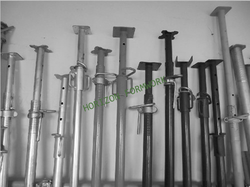 Different length. Telescopic post shore. Greater selectivity