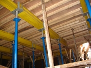 Safe and reliable.  Adjustable scaffolding prop. Stability is good.