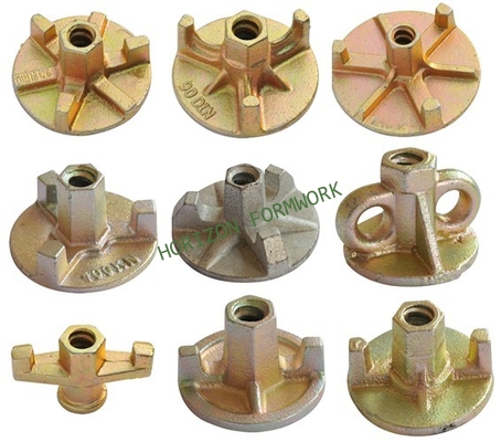 Galvanized wing nut, Гайка фланцевая, flange nut, formwork accessories