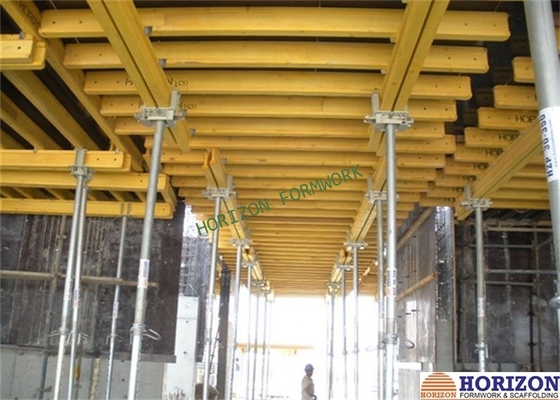 Slab formwork protection. Guardrail, handrail