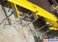 Table formwork moving by trolley. Cost-effective table formwork