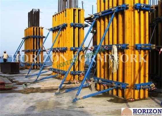 Concrete column formwork, formwork system, H20 formwork