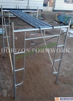 Shoring Frame Systems. Galvanized space frame scaffolding