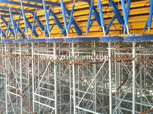 Scaffold frame system. Simple installation. Convenient mobile. Good bearing