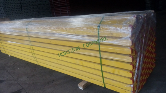 Wooden beam H20 for wall-formwork and slab-formwork system