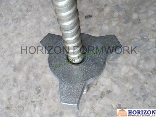 Dywidag type ductile casting wing nut for formwork construction