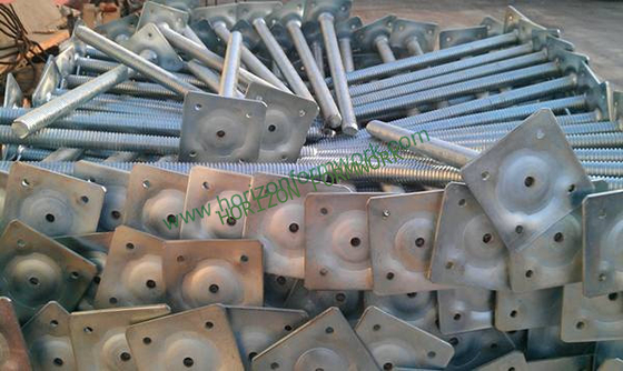 Scaffolding parts,Scaffold jack base,  Домкрат для строительных лесов