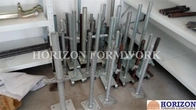 Galvanized Screw jack base, Scaffold jack base, U-head, Scaffolding parts