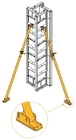 Adjustable shoring post, shoring jacks for building construction