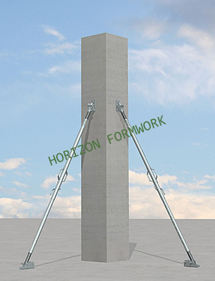 Adjustable shoring post, shoring jacks for building construction