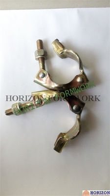 British swivel clamp for scaffold pipe. Scaffold coupler, swivel coupler