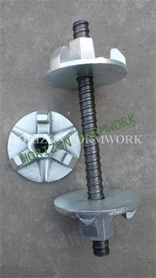 Steel formwork tie rod for construction