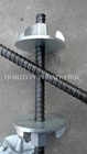 Steel formwork tie rod for construction