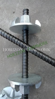 Steel formwork tie rod for construction