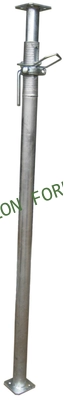 Telescopic post shore. Adjustable Scaffolding Props