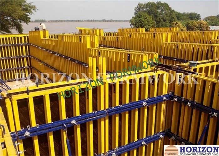 H20 beam wall formwork.Specially used in core wall shaft