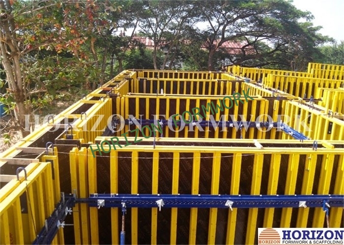 Concrete Wall Formwork, Muro encofrado, Formaleta,concrete formwork, single-sided formwork