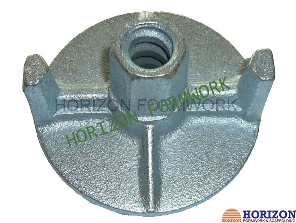 China Accesorios Encofrados, Tuerca, wing nut, flange nut, formwork accessories