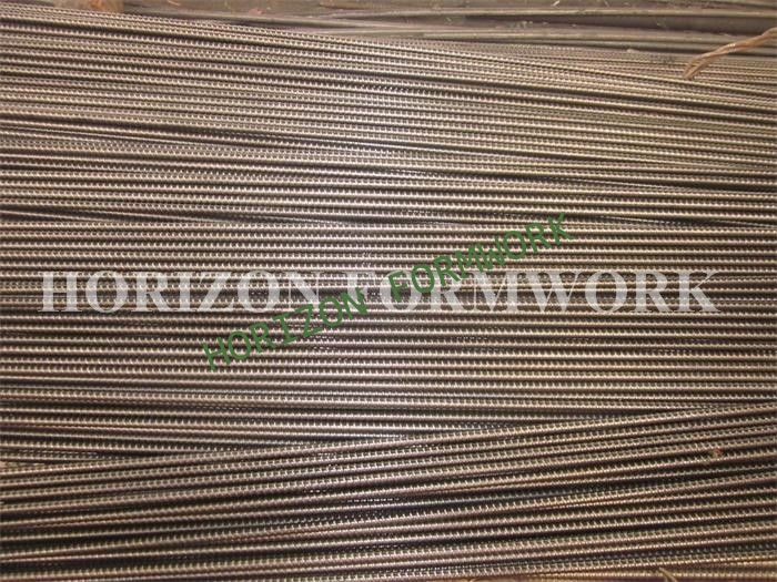 High tension screwed Tie rod for concrete formwork, cold rolled & hot rolled