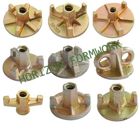 Galvanized wing nut, Гайка фланцевая, flange nut, formwork accessories