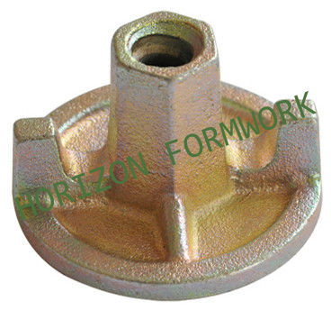 Flanged wing nut